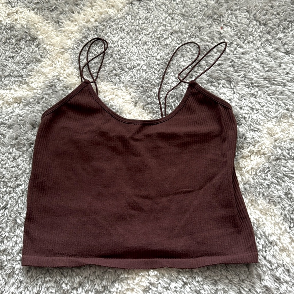 Zara cropped tank